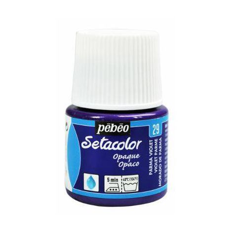 Farba do tkanin Pebeo Setacolor 45ml, Fioletowa/29 Parma Violet
